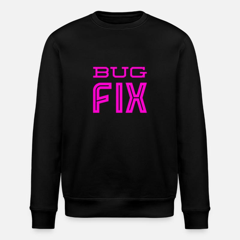 Bugfix ist spitze - Stanley/Stella Unisex Bio-Sweatshirt ROLLER - Schwarz