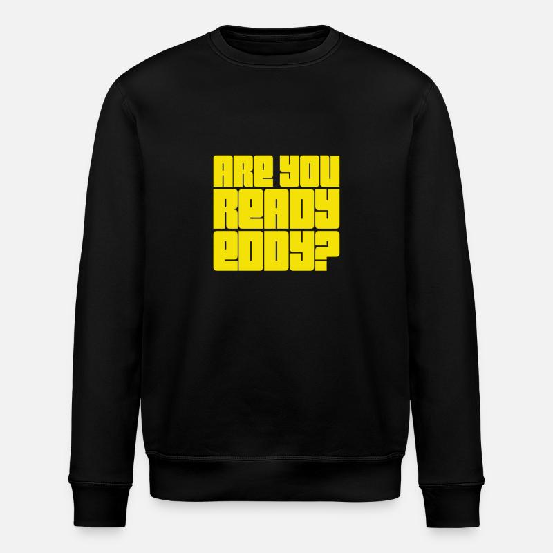 Je suis prêt - Sweat bio ROLLER Stanley/Stella Unisexe - noir