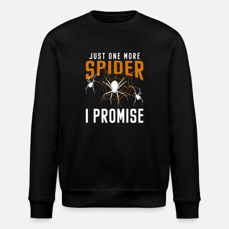 Spinnennetz Halloween Biss - Stanley/Stella Unisex Bio-Sweatshirt ROLLER - Schwarz
