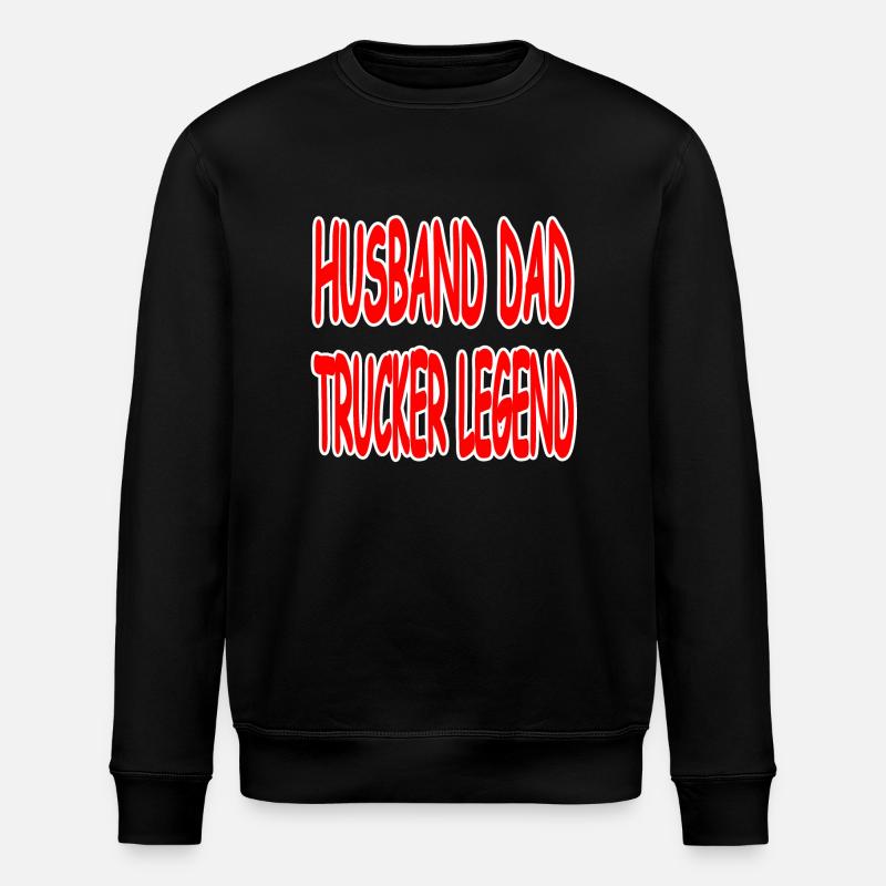Trucker - Stanley/Stella Unisex Bio-Sweatshirt ROLLER - Schwarz