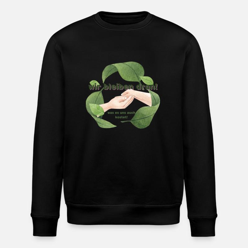 environment - Stanley/Stella ROLLER Unisex Organic Sweatshirt - black