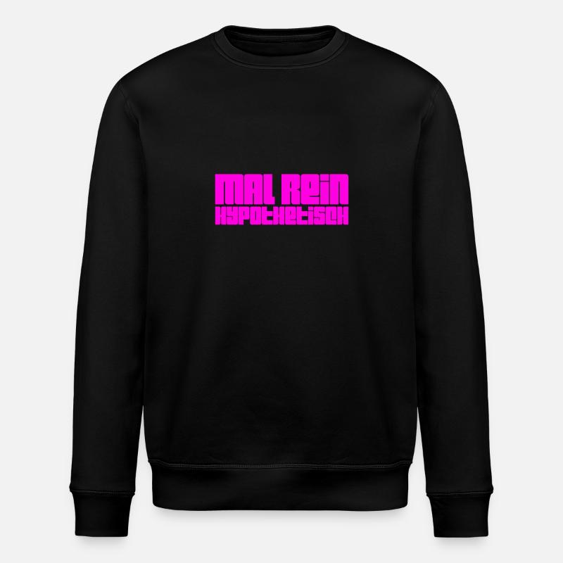 Horaires acceptés - Sweat bio ROLLER Stanley/Stella Unisexe - noir