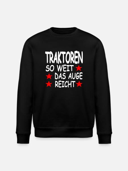 Traktor - Stanley/Stella Unisex Bio-Sweatshirt ROLLER - Schwarz