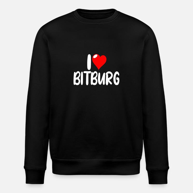 Bitburg - Stanley/Stella Unisex Bio-Sweatshirt ROLLER - Schwarz