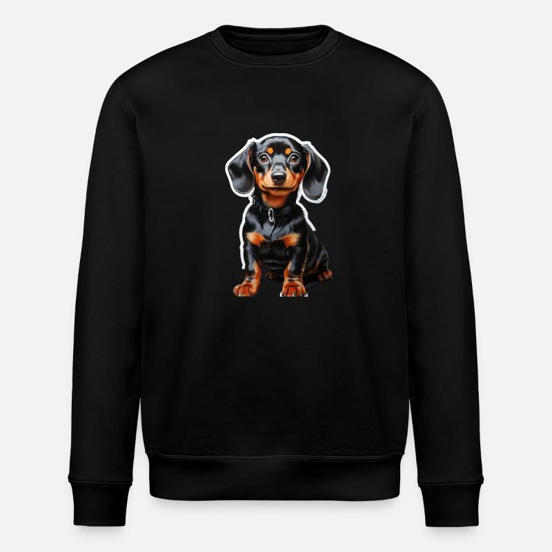 Teckel - Sweat bio ROLLER Stanley/Stella Unisexe - noir