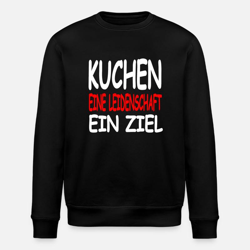 Kuchen - Stanley/Stella Unisex Bio-Sweatshirt ROLLER - Schwarz