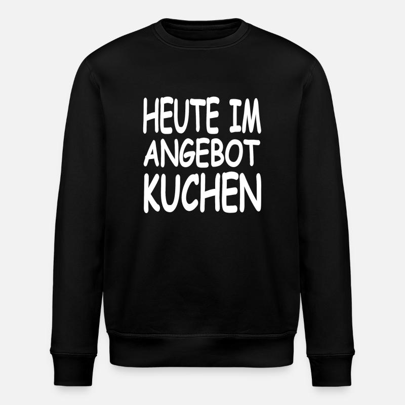 Kuchen - Stanley/Stella Unisex Bio-Sweatshirt ROLLER - Schwarz