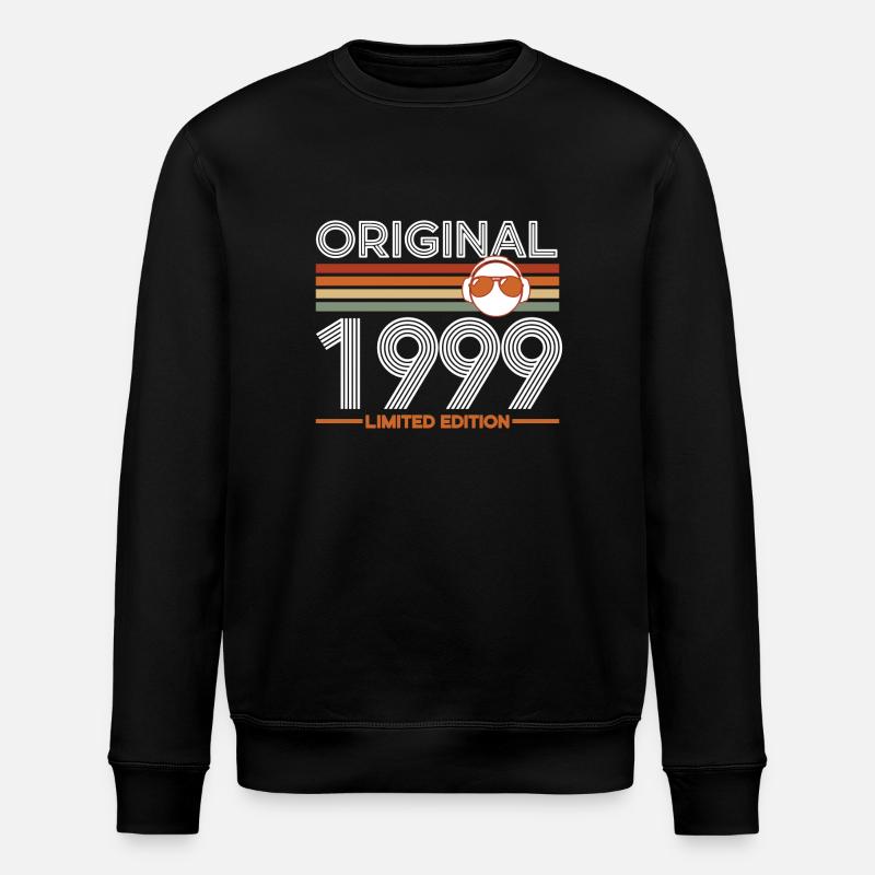 1999 - Stanley/Stella Unisex Bio-Sweatshirt ROLLER - Schwarz