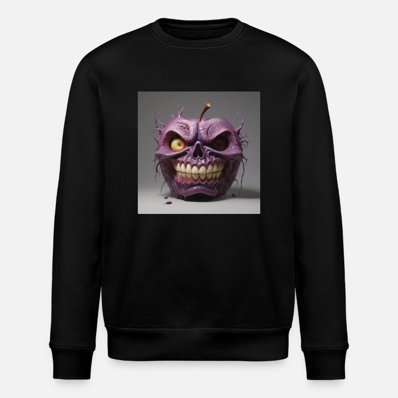 Psycho Apple - Stanley/Stella Unisex Bio-Sweatshirt ROLLER - Schwarz