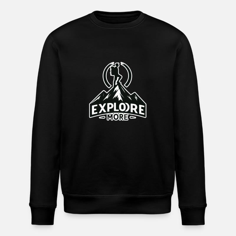 En savoir plus - Wanderer - Sweat bio ROLLER Stanley/Stella Unisexe - noir