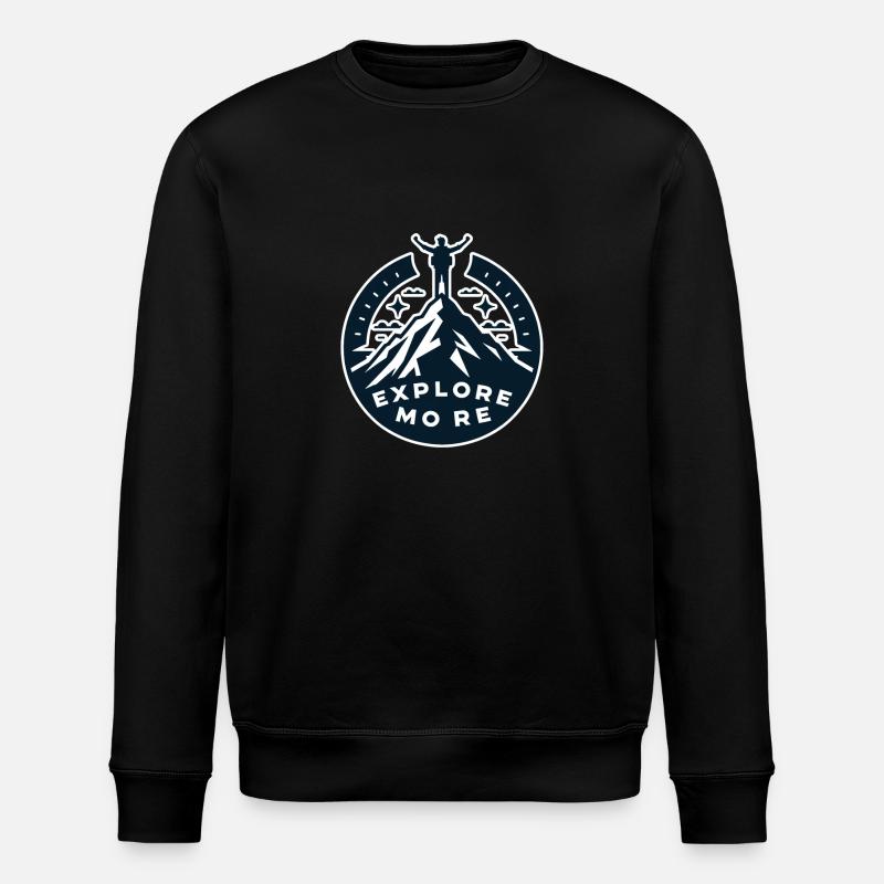 En savoir plus - Wanderer - Sweat bio ROLLER Stanley/Stella Unisexe - noir