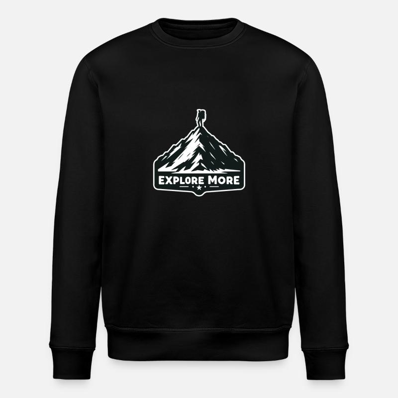 En savoir plus - Wanderer - Sweat bio ROLLER Stanley/Stella Unisexe - noir