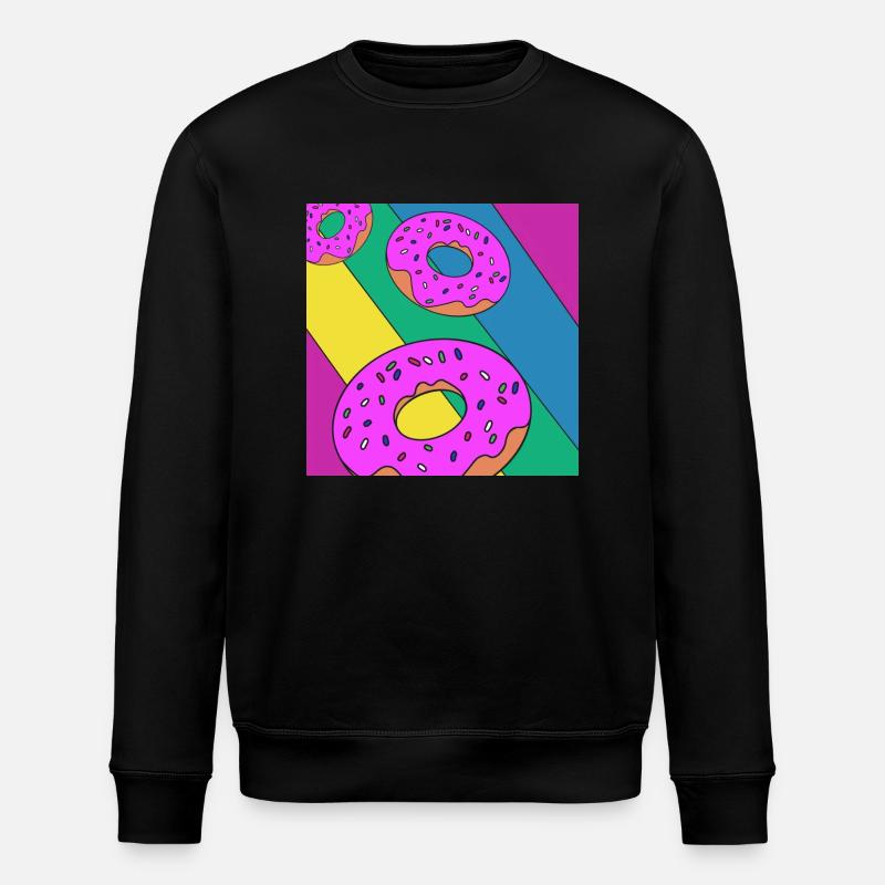 Donut - Sweat bio ROLLER Stanley/Stella Unisexe - noir