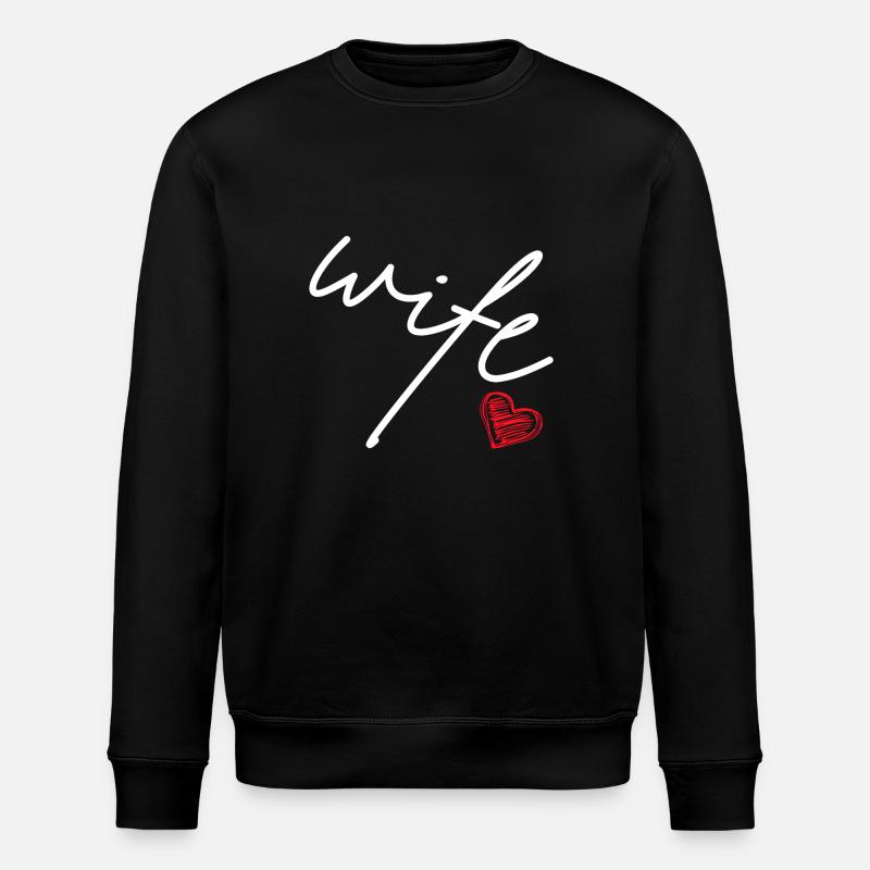 Wife - Stanley/Stella Unisex Bio-Sweatshirt ROLLER - Schwarz