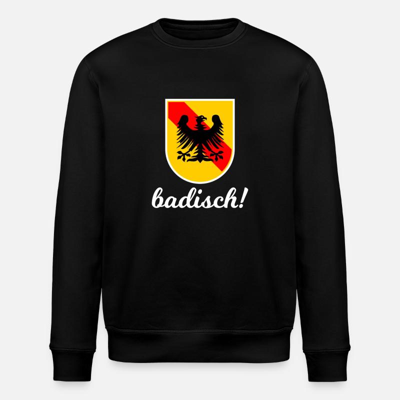 Baden est un sentiment - Sweat bio ROLLER Stanley/Stella Unisexe - noir