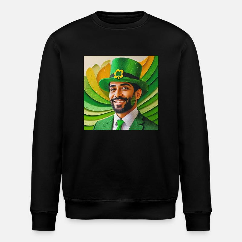 saint patrick - Sweat bio ROLLER Stanley/Stella Unisexe - noir