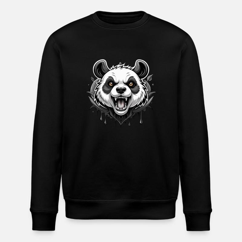 panda - Sweat bio ROLLER Stanley/Stella Unisexe - noir