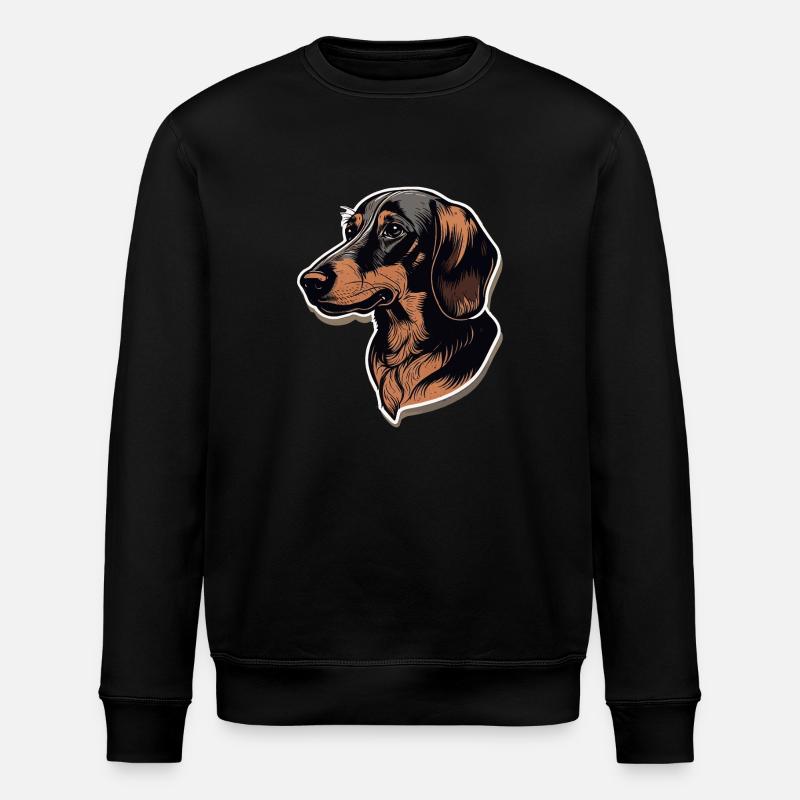 Teckel - Sweat bio ROLLER Stanley/Stella Unisexe - noir