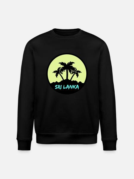 Sri Lanka - Stanley/Stella ROLLER Unisex Organic Sweatshirt - black