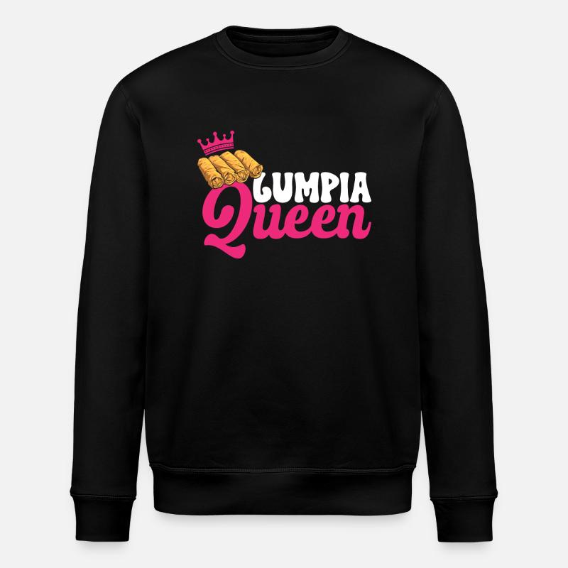Lumpia Philippinisches Essen Philippinen - Stanley/Stella Unisex Bio-Sweatshirt ROLLER - Schwarz