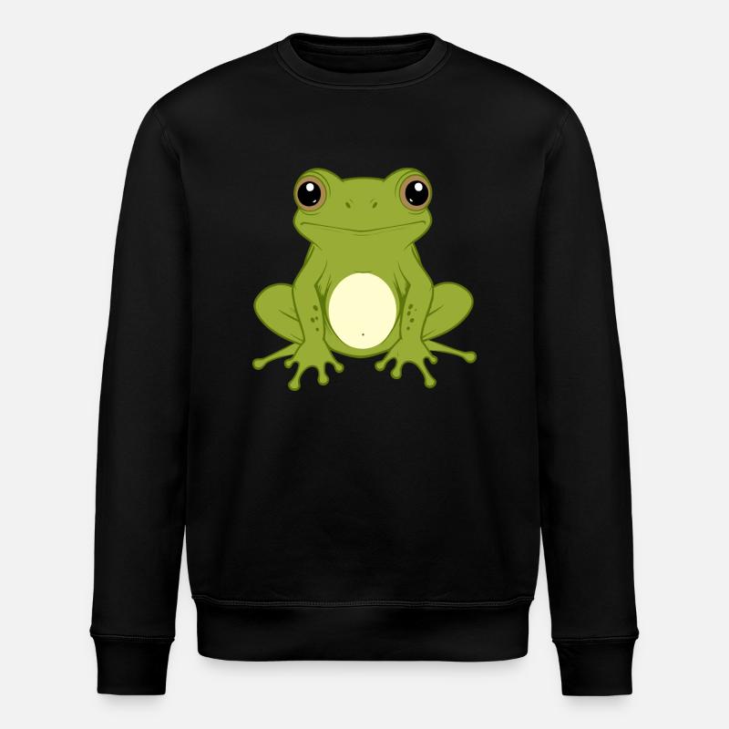 Grenouille - Sweat bio ROLLER Stanley/Stella Unisexe - noir