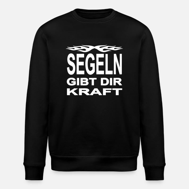 Segeln - Stanley/Stella Unisex Bio-Sweatshirt ROLLER - Schwarz