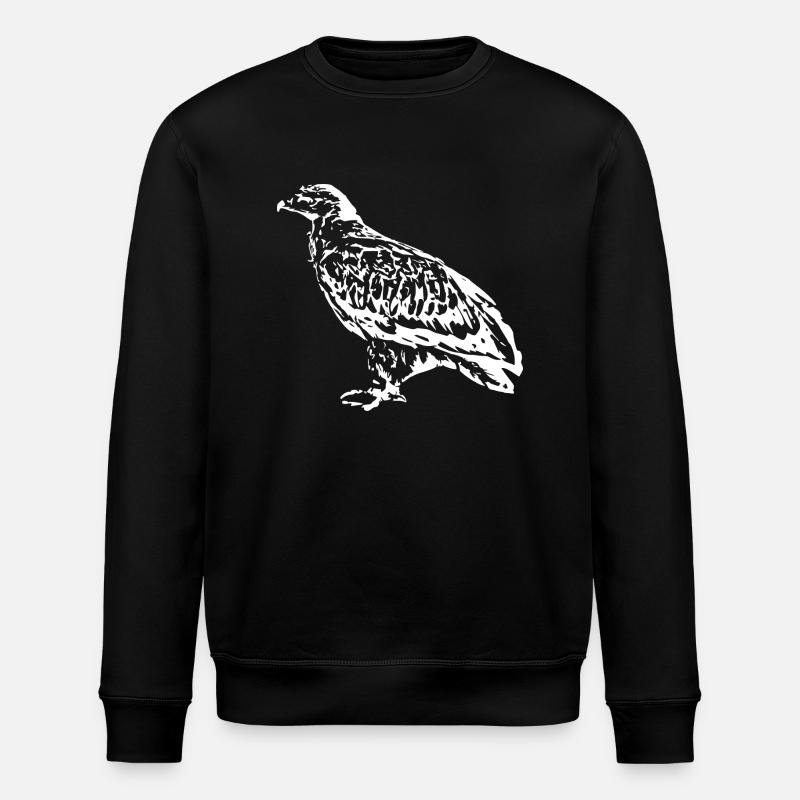 Faucons Oiseaux Oiseaux - Sweat bio ROLLER Stanley/Stella Unisexe - noir