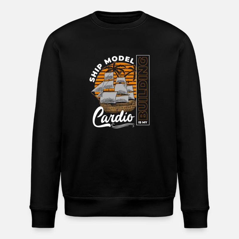 Modélisme Bateau Modèle Ancre D’eau - Sweat bio ROLLER Stanley/Stella Unisexe - noir