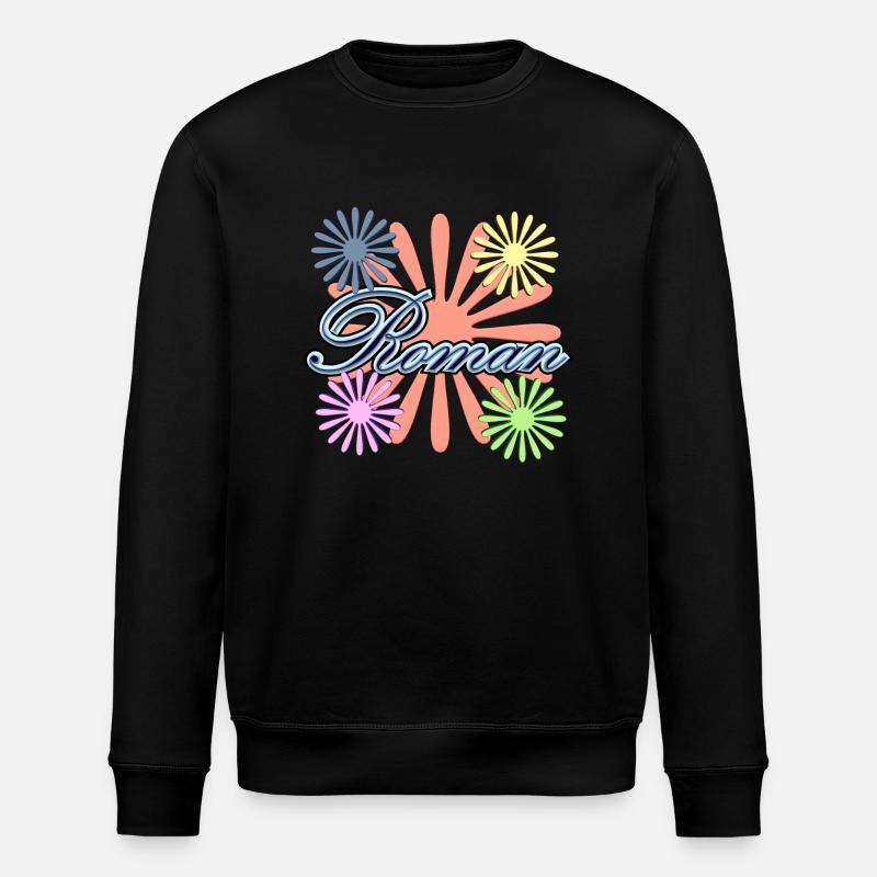 Romain2 - Sweat bio ROLLER Stanley/Stella Unisexe - noir