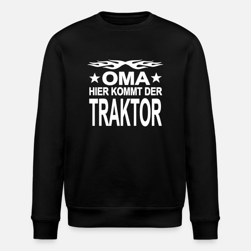 Traktor - Stanley/Stella Unisex Bio-Sweatshirt ROLLER - Schwarz