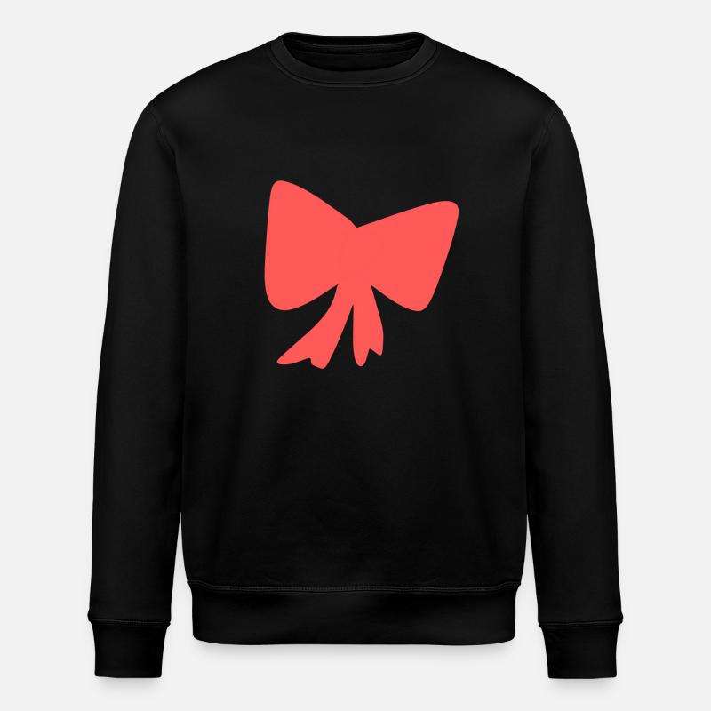 Loop Red Icon - Stanley/Stella ROLLER Unisex Organic Sweatshirt - black