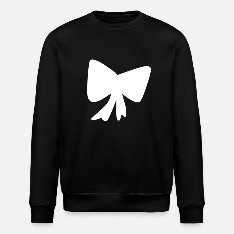 Loop pattern icon - Stanley/Stella ROLLER Unisex Organic Sweatshirt - black