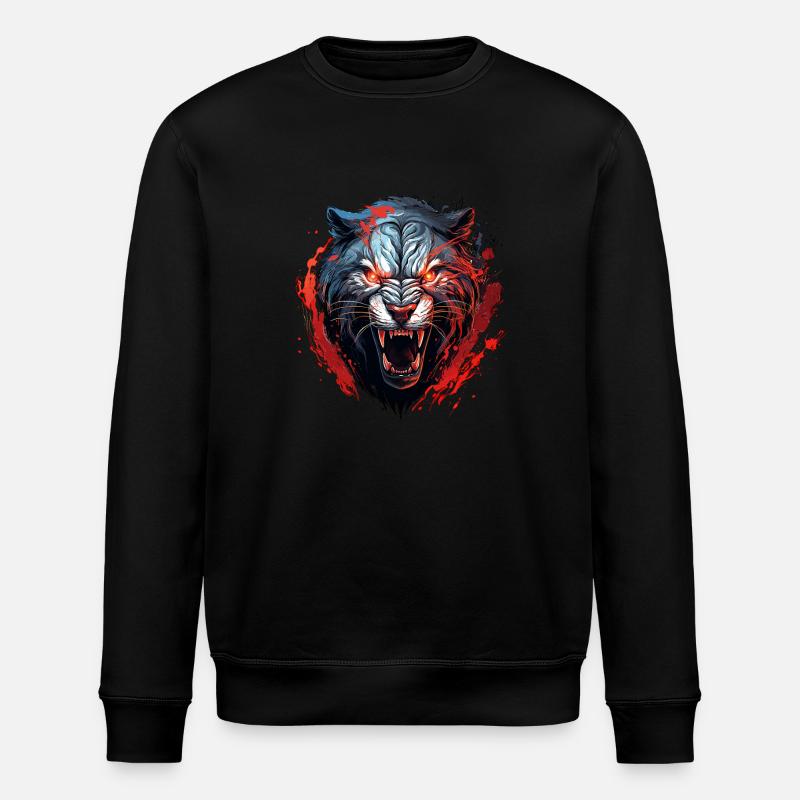 Graceful Predators - Stanley/Stella ROLLER Unisex Organic Sweatshirt - black