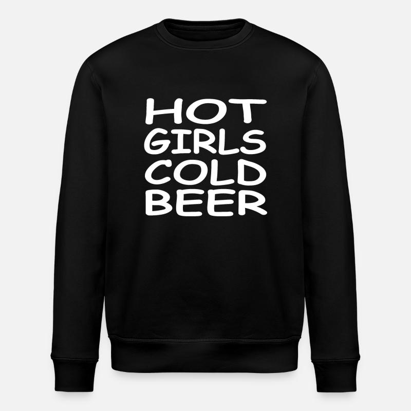 Bière - Sweat bio ROLLER Stanley/Stella Unisexe - noir