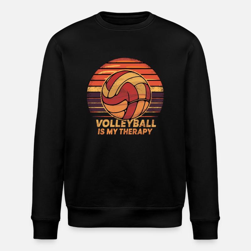 Volley-ball - Sweat bio ROLLER Stanley/Stella Unisexe - noir