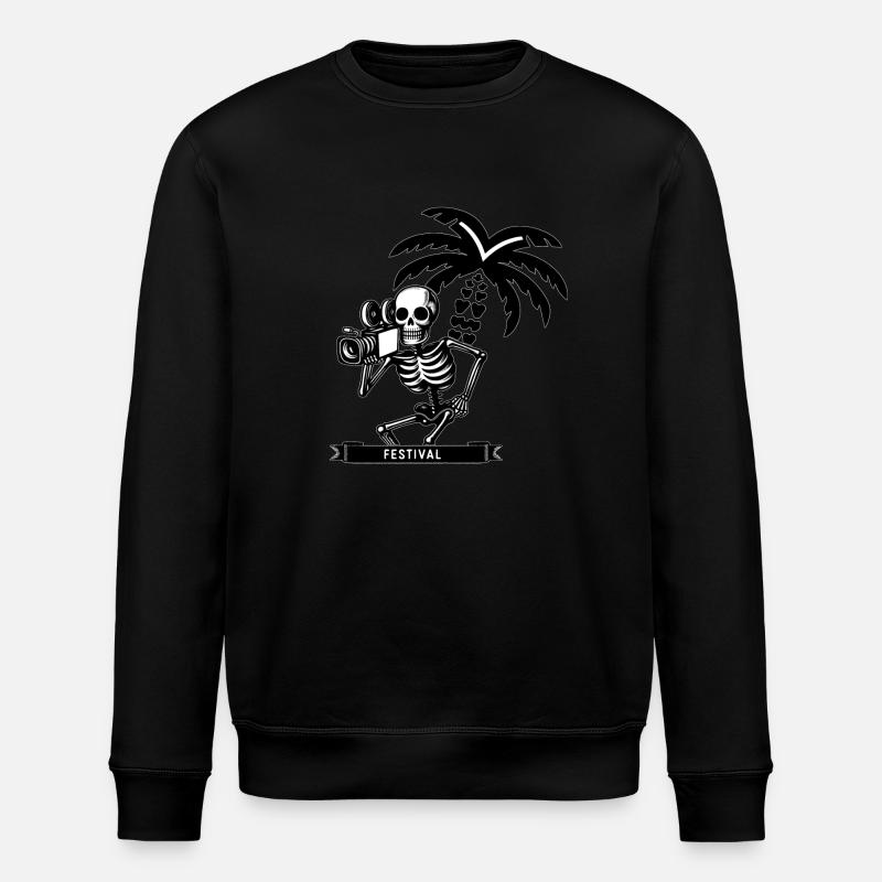 Ein Kinokameramann - Stanley/Stella Unisex Bio-Sweatshirt ROLLER - Schwarz
