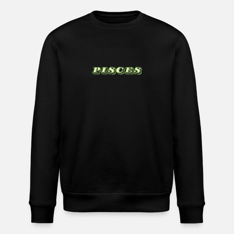Logo "Poissons" - Sweat bio ROLLER Stanley/Stella Unisexe - noir