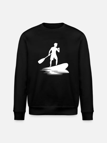 Stand Up Paddling and Board Paddle Training - Stanley/Stella ROLLER Unisex Organic Sweatshirt - black