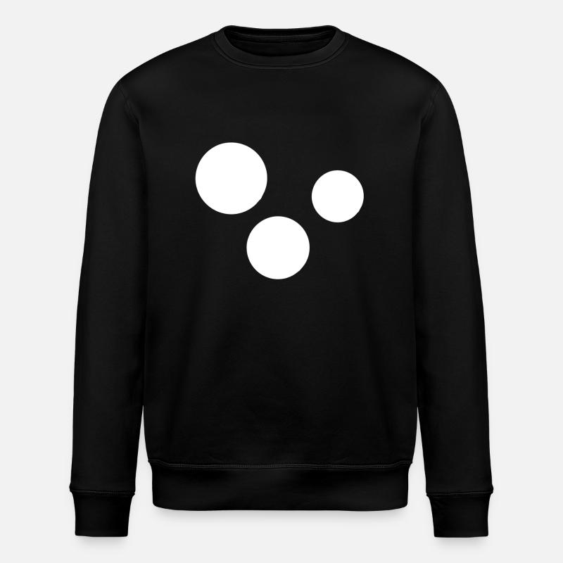 Cercle des Trois Cercles - Sweat bio ROLLER Stanley/Stella Unisexe - noir