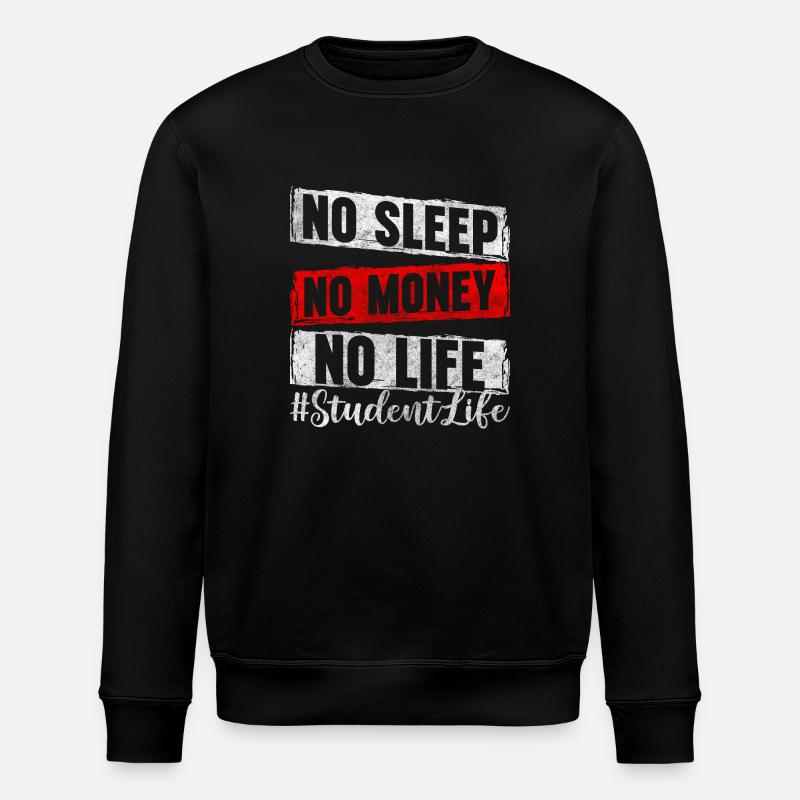 Study Lifestyle Exam - Stanley/Stella ROLLER Unisex Organic Sweatshirt - black