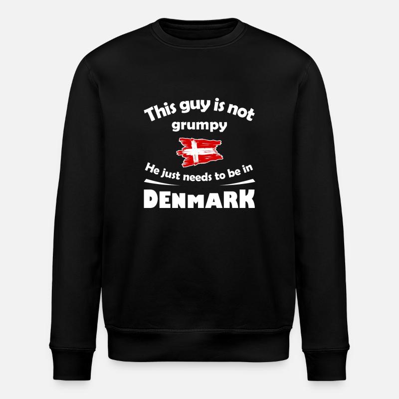Logement au Danemark - Sweat bio ROLLER Stanley/Stella Unisexe - noir