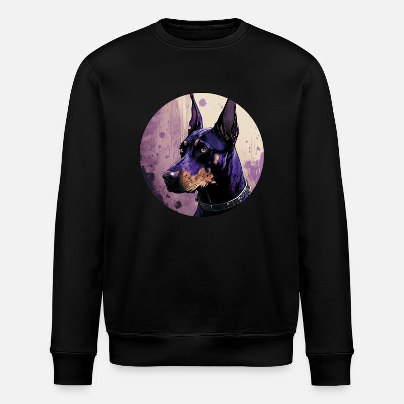 Cool Doberman - Sweat bio ROLLER Stanley/Stella Unisexe - noir