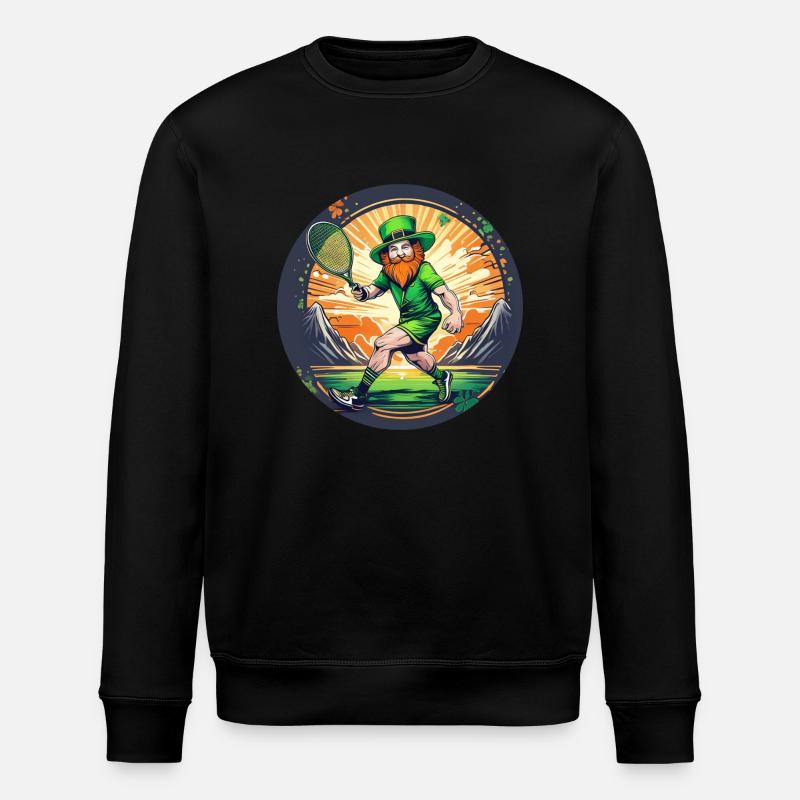 Saint-Patrick Shamrock Tennis - Sweat bio ROLLER Stanley/Stella Unisexe - noir