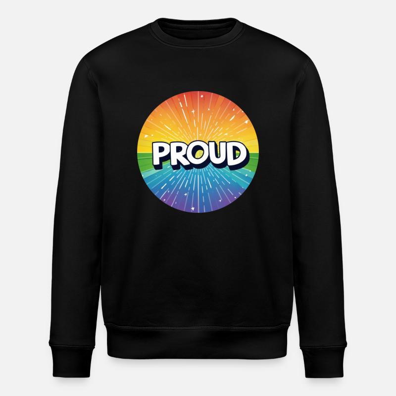 Fierté LGBTQ - Sweat bio ROLLER Stanley/Stella Unisexe - noir