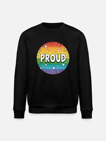 Fierté LGBTQ - Sweat bio ROLLER Stanley/Stella Unisexe - noir