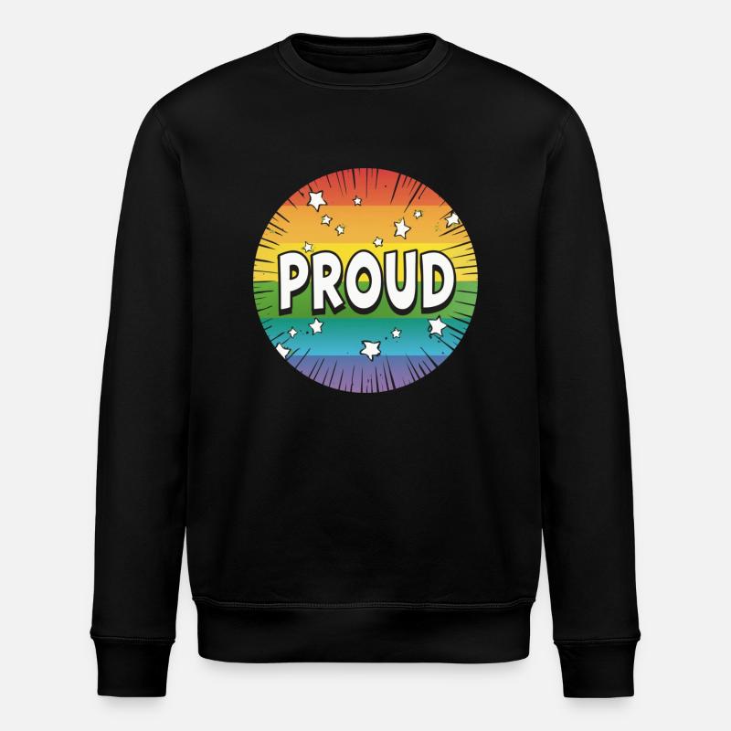Fierté LGBTQ - Sweat bio ROLLER Stanley/Stella Unisexe - noir