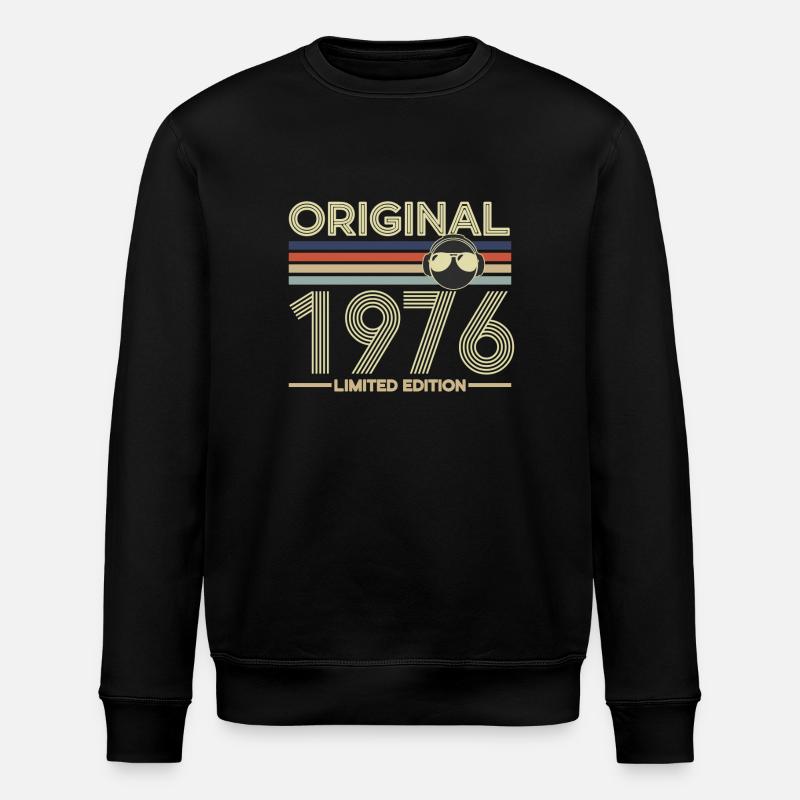 1976 - Sweat bio ROLLER Stanley/Stella Unisexe - noir