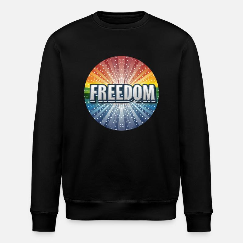 Liberté LGBTQ - Sweat bio ROLLER Stanley/Stella Unisexe - noir