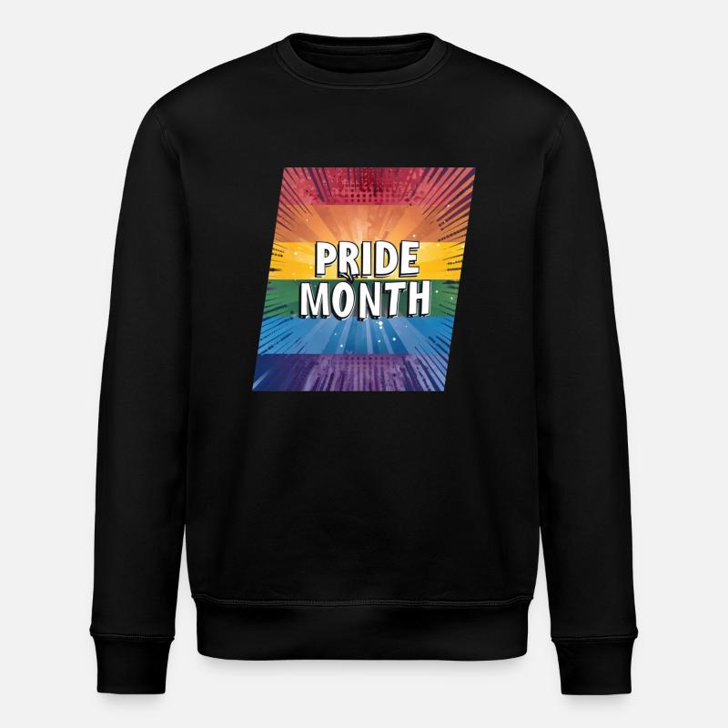 LGBTQ Pride Month - Stanley/Stella Unisex Bio-Sweatshirt ROLLER - Schwarz