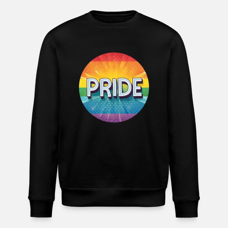 LGBTQ PRIDE - Stanley/Stella Unisex Bio-Sweatshirt ROLLER - Schwarz
